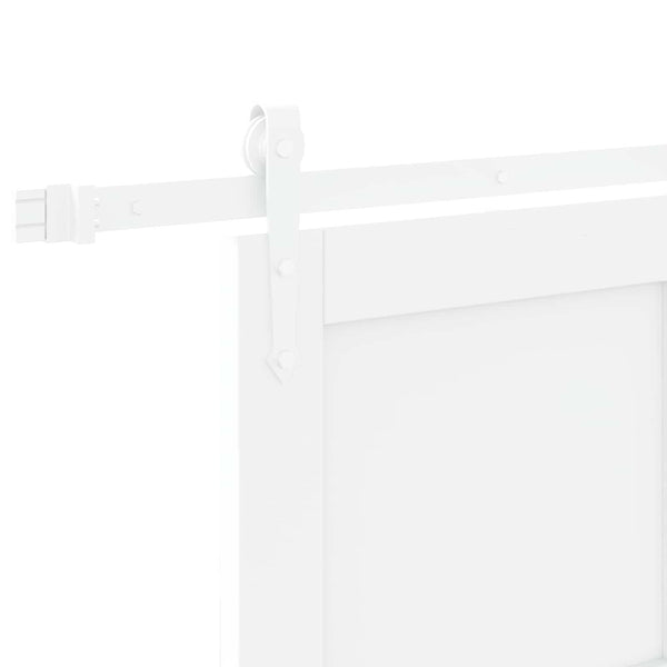 Liukuovi ORKDAL 83 x 232 cm Täysi mänty valkoinen