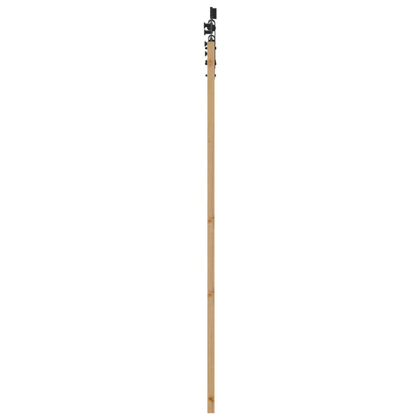 Liukuovi ORKDAL 61 x 198,5 cm Täysi mänty Luonnollinen ja musta