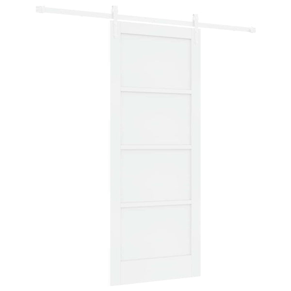Liukuovi ORKDAL 83 x 202 cm Täysi mänty valkoinen