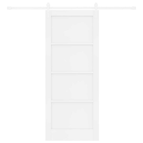 Liukuovi ORKDAL 83 x 202 cm Täysi mänty valkoinen