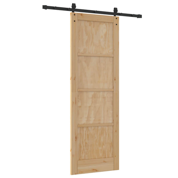 Liukuovi ORKDAL 73,5 x 211 cm Täysi mänty Luonnollinen
