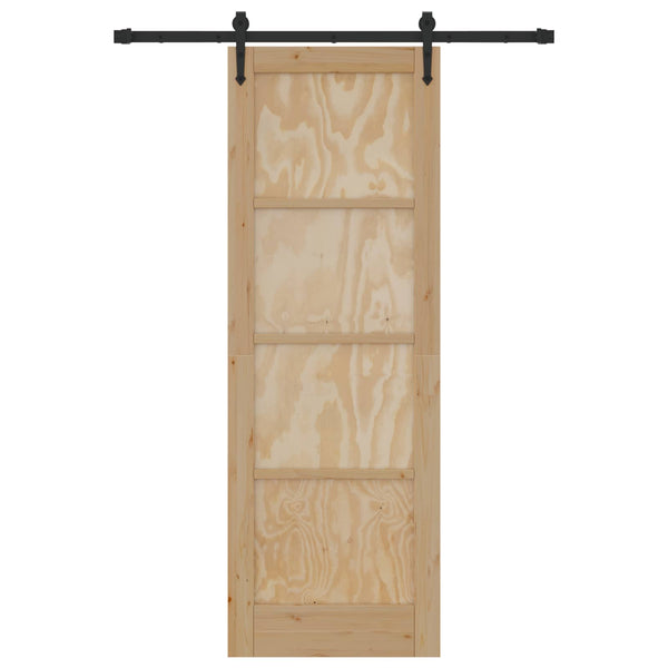 Liukuovi ORKDAL 73,5 x 211 cm Täysi mänty Luonnollinen