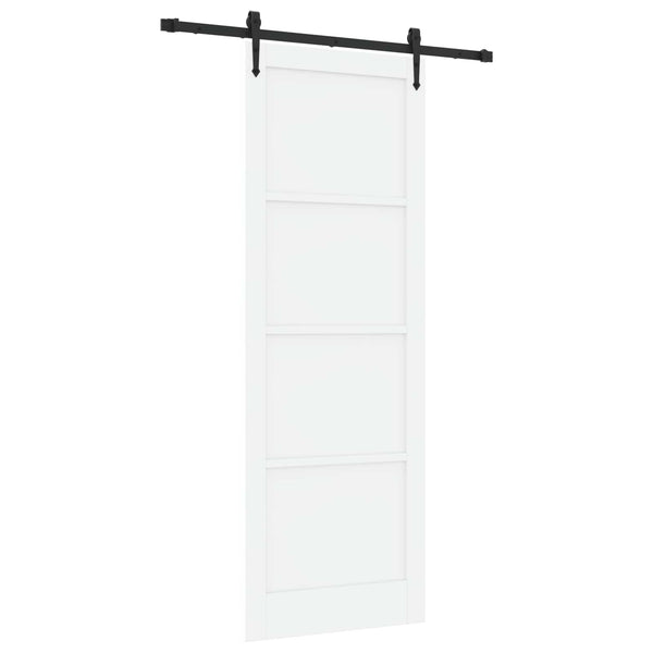 Liukuovi ORKDAL 83 x 232 cm Täysi mänty valkoinen