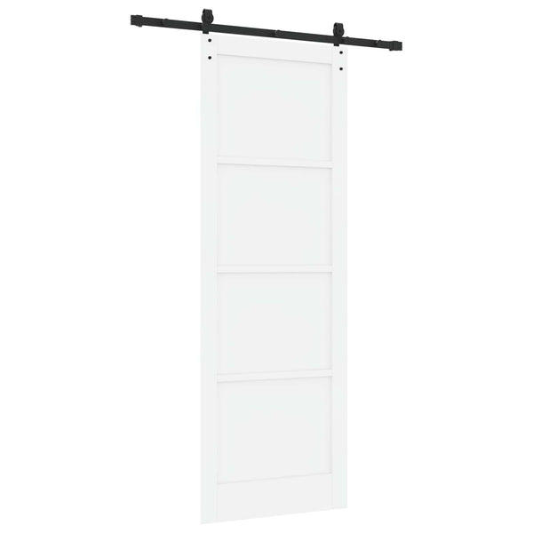Liukuovi ORKDAL 83 x 232 cm Täysi mänty valkoinen