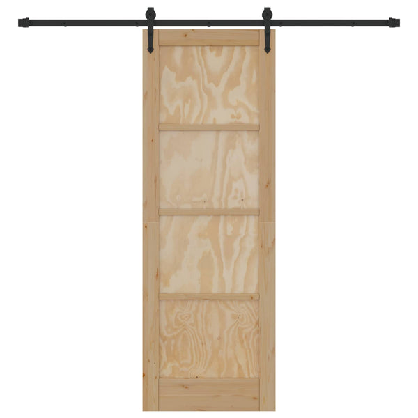 Liukuovi ORKDAL 73,5 x 211 cm Täysi mänty Luonnollinen