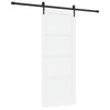 Liukuovi ORKDAL 83 x 202 cm Täysi mänty valkoinen