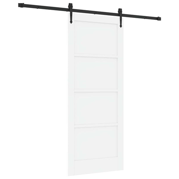 Liukuovi ORKDAL 83 x 202 cm Täysi mänty valkoinen