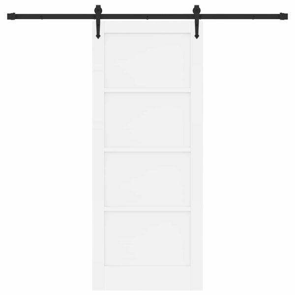 Liukuovi ORKDAL 83 x 202 cm Täysi mänty valkoinen