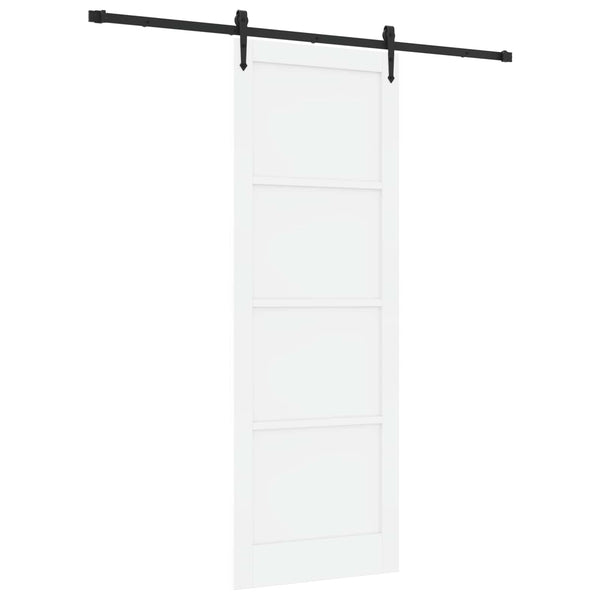 Liukuovi ORKDAL 83 x 232 cm Täysi mänty valkoinen