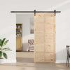 Liukuovi Luonnollinen 80 x 208 cm Täysi mänty
