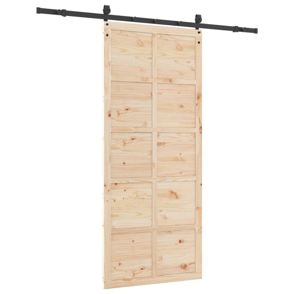 Liukuovi Luonnollinen 100 x 208 cm Täysi mänty