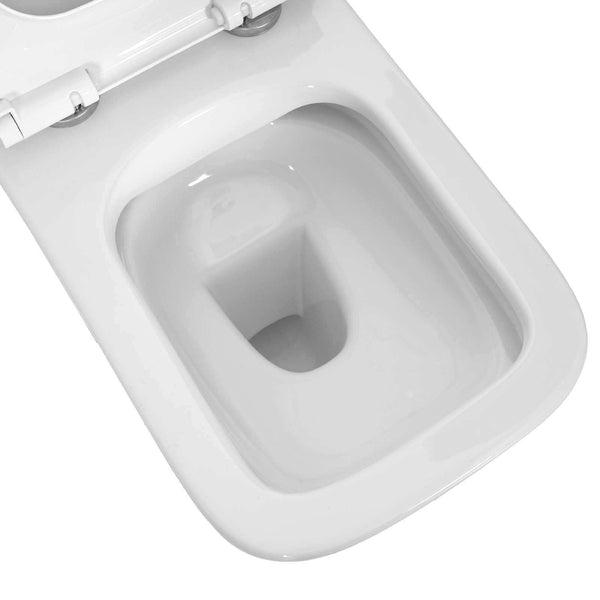 Seinä-WC Keraaminen valkoinen