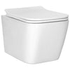 Seinä-WC Keraaminen valkoinen