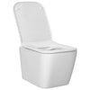 Seinä-WC Keraaminen valkoinen
