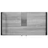 Kylpyhuoneen kaappisetti 2 kpl Harmaa Sonoma 65,5 x 34 x 61 cm
