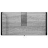 Kylpyhuoneen kaappisetti 2 kpl Harmaa Sonoma 65,5 x 34 x 61 cm