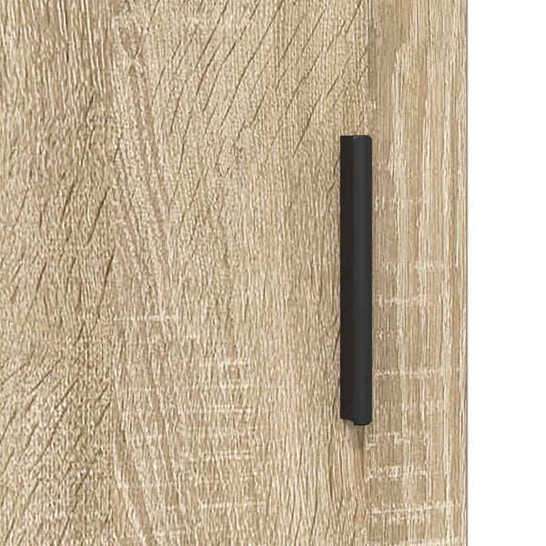 Kylpyhuoneen kaappisetti 3 kpl Sonoma-tammi 40 x 36 x 181 cm