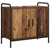 Kylpyhuoneen kaappisetti 4 kpl Vanha puu 40 x 36 x 181 cm