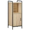 Kylpyhuoneen kaappisetti 4 kpl Sonoma-tammi 40 x 36 x 200,5 cm