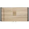 Kylpyhuoneen kaappisetti 4 kpl Sonoma-tammi 40 x 36 x 200,5 cm