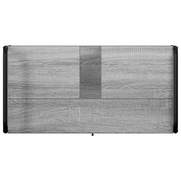 Kylpyhuoneen kaappisetti 4 kpl Harmaa Sonoma 40 x 36 x 200,5 cm
