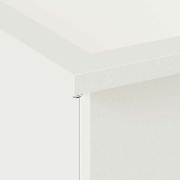 Puutarhan istutuslaatikko LED-valolla valkoinen 30 x 80 x 30 cm