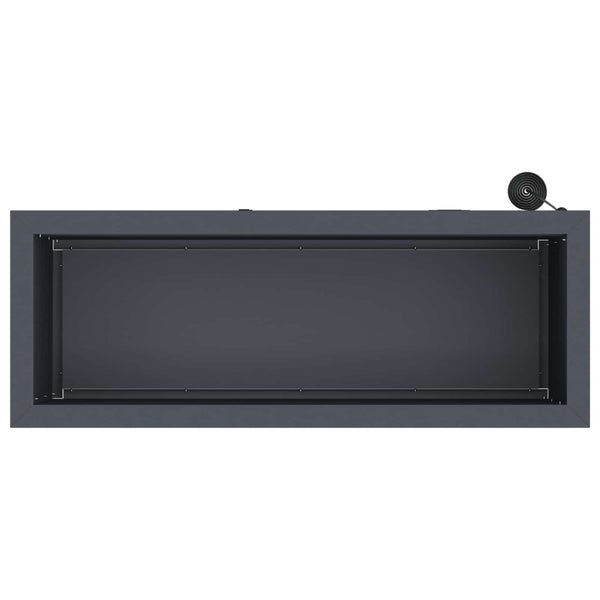 Puutarhan istutuslaatikko LED-valolla Antrasiitti