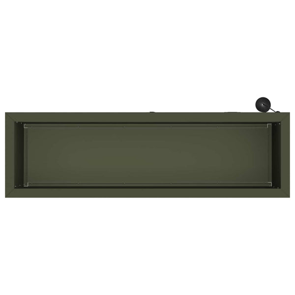 Puutarhan istutuslaatikko LED-valolla Oliivinvihreä