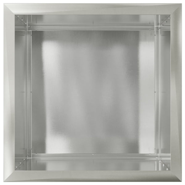 Puutarhan istutuslaatikko LED-valolla Hopea 50 x 50 x 48 cm