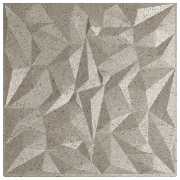 Seinäpaneelit 24 kpl 50 x 50 cm Ametistibetoni XPS Vaahdon