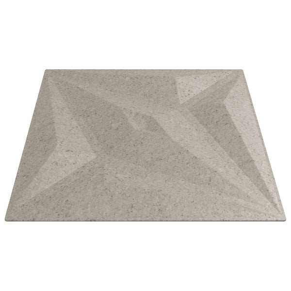Seinäpaneelit 12 kpl 50 x 50 cm Tähtibetoni XPS Vaahdon
