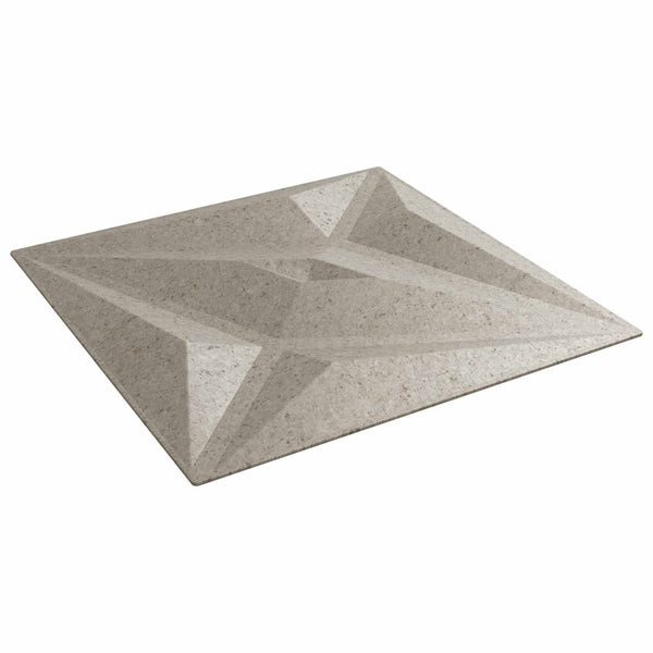 Seinäpaneelit 24 kpl 50 x 50 cm Tähtibetoni XPS Vaahdon