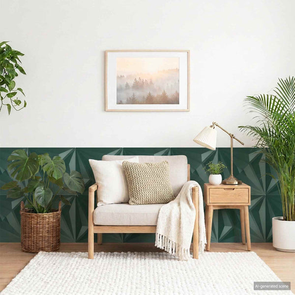 Seinäpaneelit 24 kpl 50 x 50 cm Tähtivihreä XPS Vaahdon
