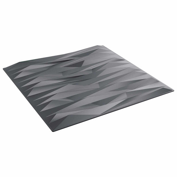 Seinäpaneelit 24 kpl 50 x 50 cm Kiviharmaa XPS Vaahdon