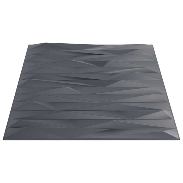 Seinäpaneelit 48 kpl 50 x 50 cm Kiviharmaa XPS Vaahdon