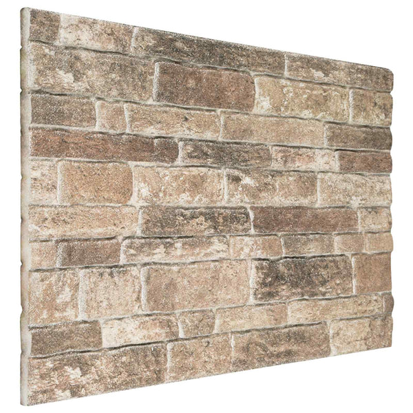 Seinäpaneelit 10 kpl 100 x 50 cm Monivärinen EPS vaahtomuovi