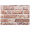 Seinäpaneelit 10 kpl 100 x 50 cm Ruskea EPS vaahtomuovi