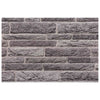 Seinäpaneelit 10 kpl 100 x 50 cm Antrasiitti EPS vaahtomuovi