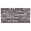 Seinäpaneelit 10 kpl 100 x 50 cm Antrasiitti EPS vaahtomuovi