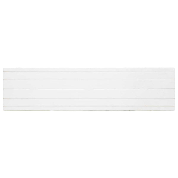 Seinäpaneelit 10 kpl 100 x 25 cm Valkoinen ja punainen