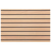 Seinäpaneelit 5 kpl 100 x 50 cm Ruskea EPS vaahtomuovi