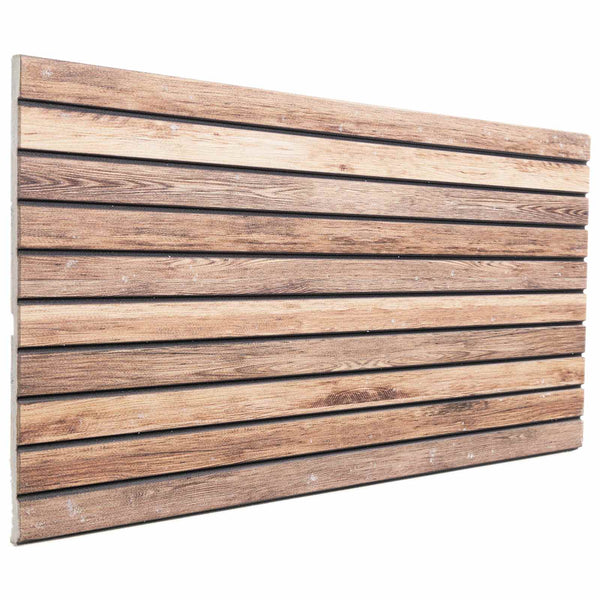 Seinäpaneelit 5 kpl 100 x 50 cm Vaaleanruskea EPS vaahtomuovi