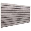 Seinäpaneelit 5 kpl 100 x 50 cm Harmaa EPS vaahtomuovi