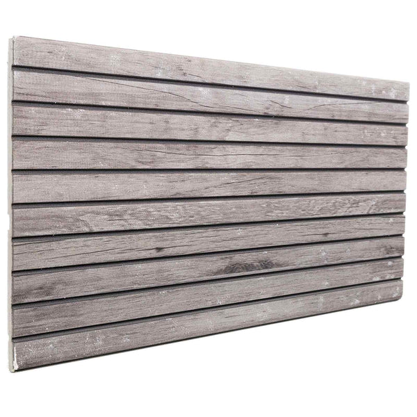 Seinäpaneelit 5 kpl 100 x 50 cm Harmaa EPS vaahtomuovi