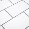 Metrolaatta 20 kpl Valkoinen harmaa 30 x 30 cm
