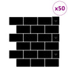 Metrolaatta 50 kpl Musta 30 x 30 cm Polyuretaani ja PET