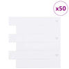 Metrolaatta 50 kpl valkoinen 30 x 30 cm Polyuretaani ja PET