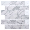 Metrolaatta 20 kpl Valkoinen marmori 30 x 30 cm
