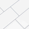 Metrolaatta 50 kpl Valkoinen harmaa 29 x 21 cm
