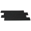 Metrolaatta 50 kpl Musta 29 x 21 cm Polyuretaani ja PET